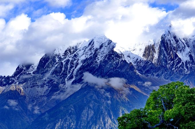4.南迦巴瓦峰、心中的神山